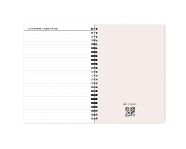 Better Health - Exercise, Nutrition & Wellness Journal - Stay healthy with our handy, simple tracking charts - A5 size with 104 undated pages - For A Happier, Healthier Life...