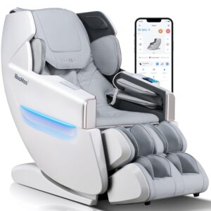 iBooMas Massage Chair Full Body, Zero Gravity Massage Chair Recliner with SL-Track, Upgraded Auto-Extend Footrest, Foot Rollers, App Favorite Function, Body Scan, Airbags,...